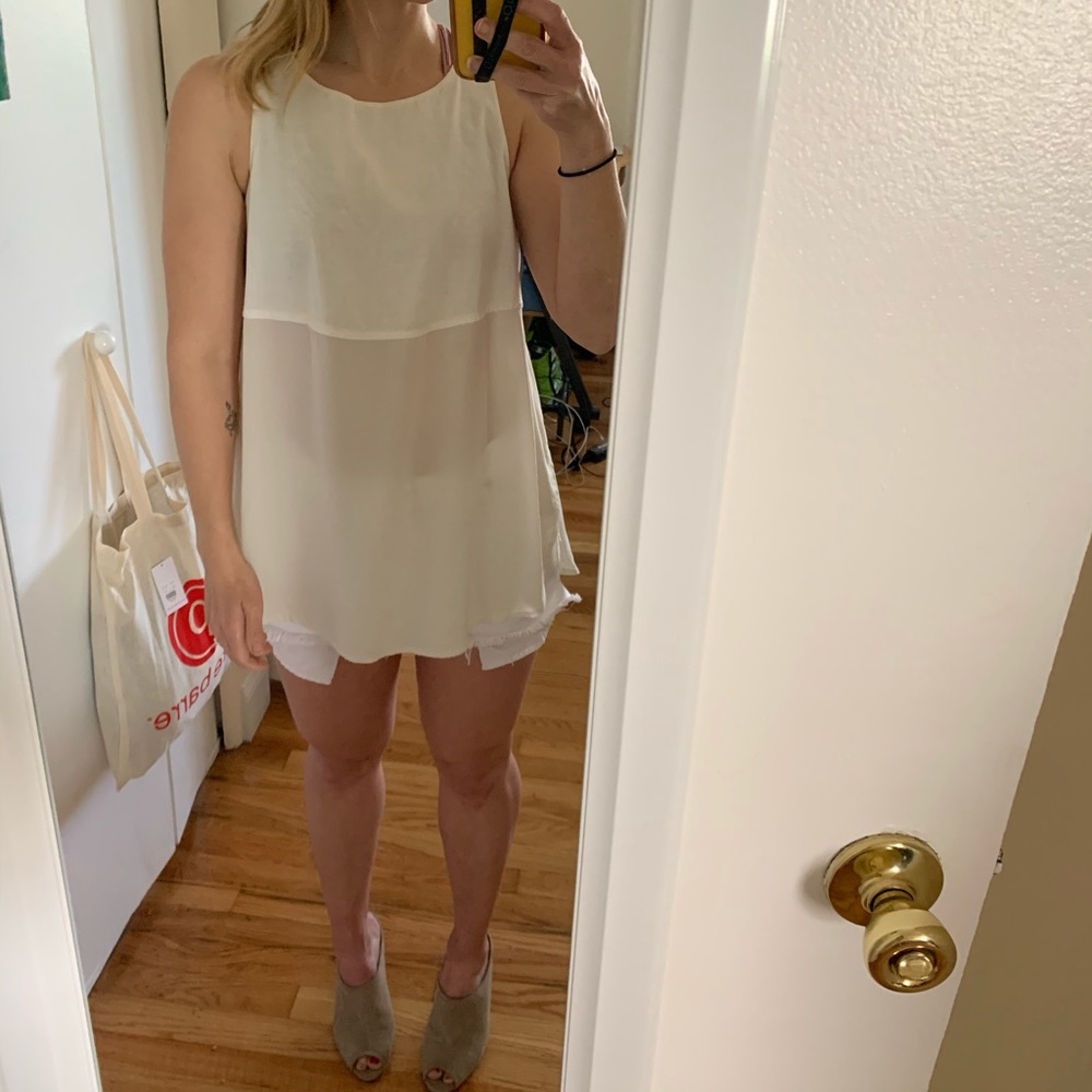 Madewell Silk top